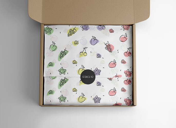 Free Wrapping Tiisue Paper Mockup