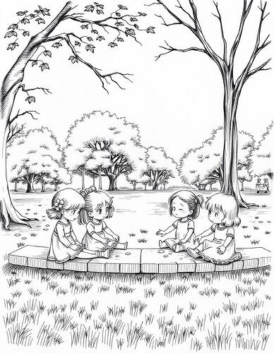 pikaso_texttoimage_black-and-white-sketch-of-dolls-playing-in-a-park (1)