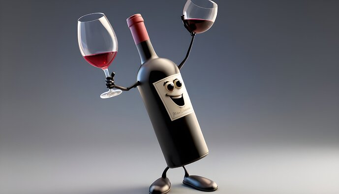 hi-res-photo-realistic-Pixar-style-anthropomorphic-figure-based-on-a-wine-bottle-with-wine-glass