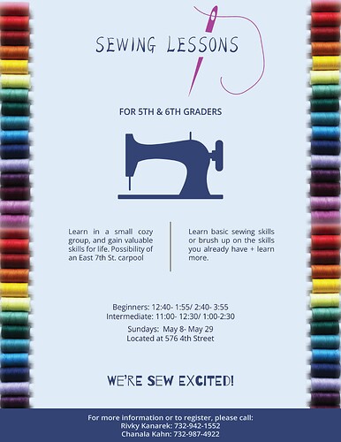 Sewing lessons revised