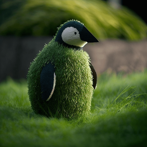 penguin_made_from_grass