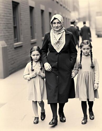 pikaso_texttoimage_vintage-photography-of-hassidic-mother-wearing-ker (16)