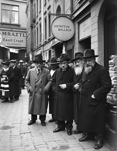 pikaso_texttoimage_vintage-photography-of-hassidic-men-standing-on-th (9)