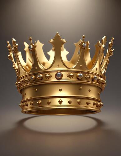 pikaso_texttoimage_gold-crown-volumetric-lightingdimensional-3D-illum (3)