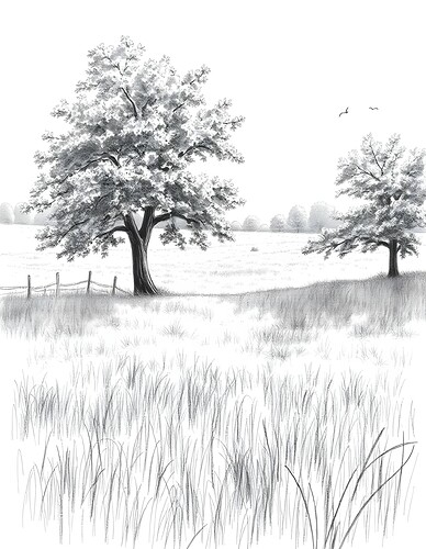 pikaso_texttoimage_Appletree-field-black-and-white-pencil-sketch (1)