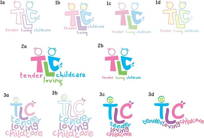 TLC logo options