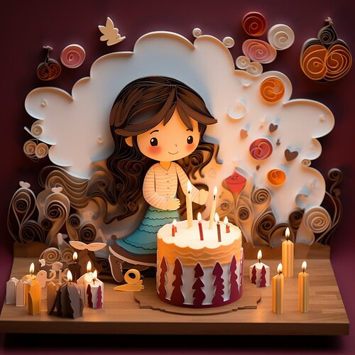 silvertone_creative_paper_quilling_scene_of_little_girls_birthd_af116479-c465-4ad0-b673-a0006d20451a