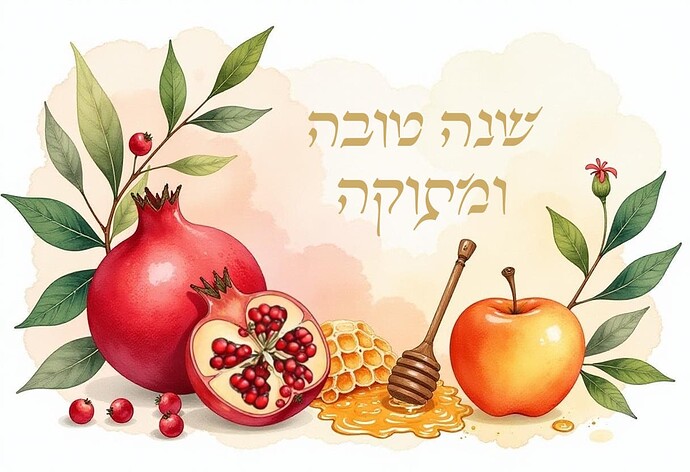 Rosh Hashanah Card